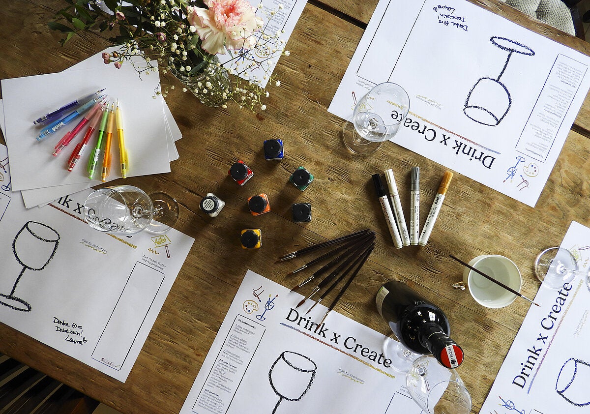 Drink x Create - wo Wein auf Kreativität trifft | Wein.Gut Neustifter