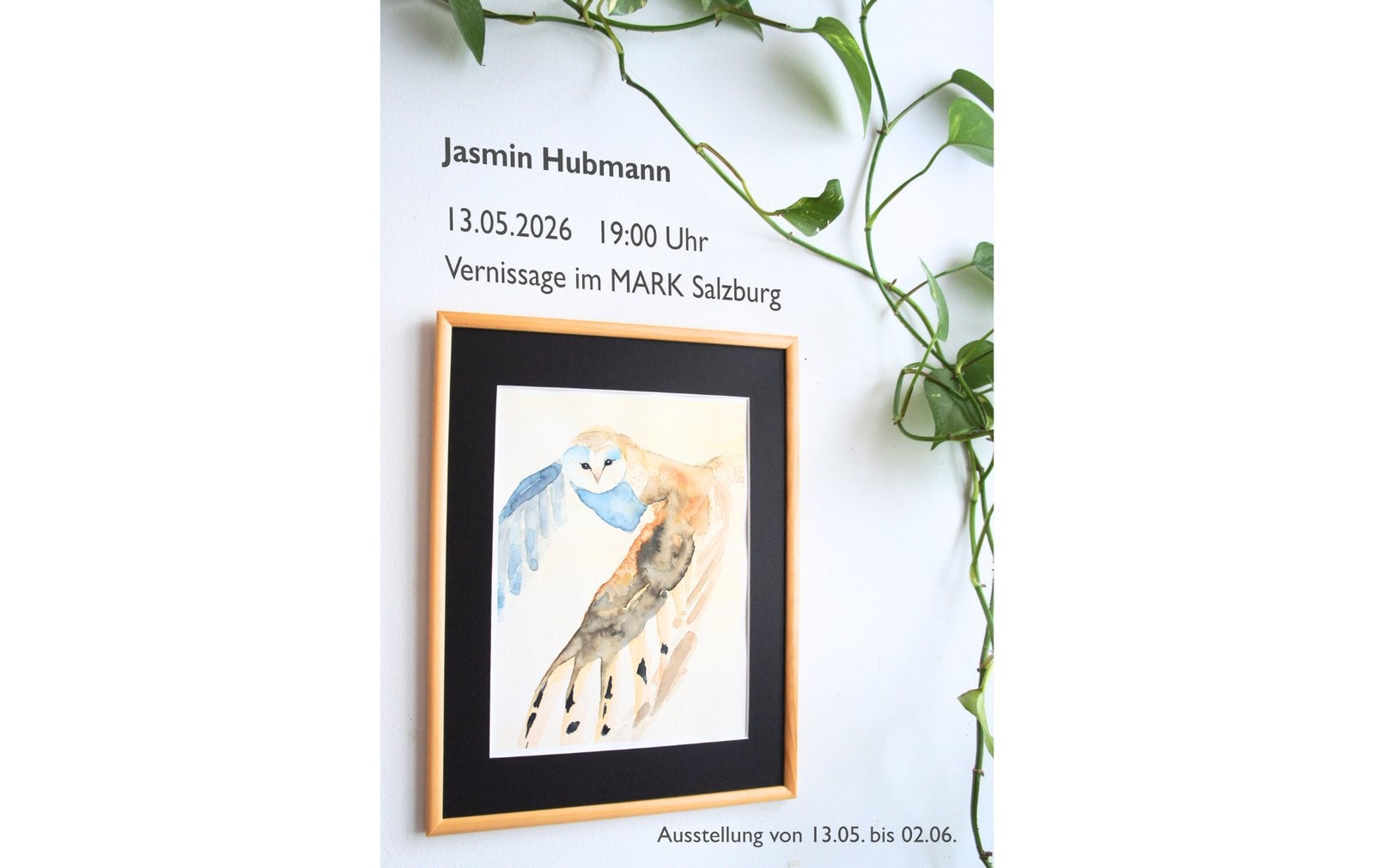 Vernissage: Jasmin Hubmann