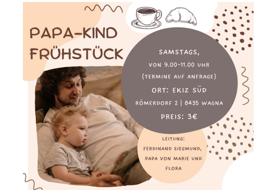 Papa-Kind-Frühstück