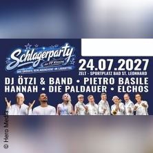 Schlagerparty 2027 in Bad St. Leonhard im Lavanttal