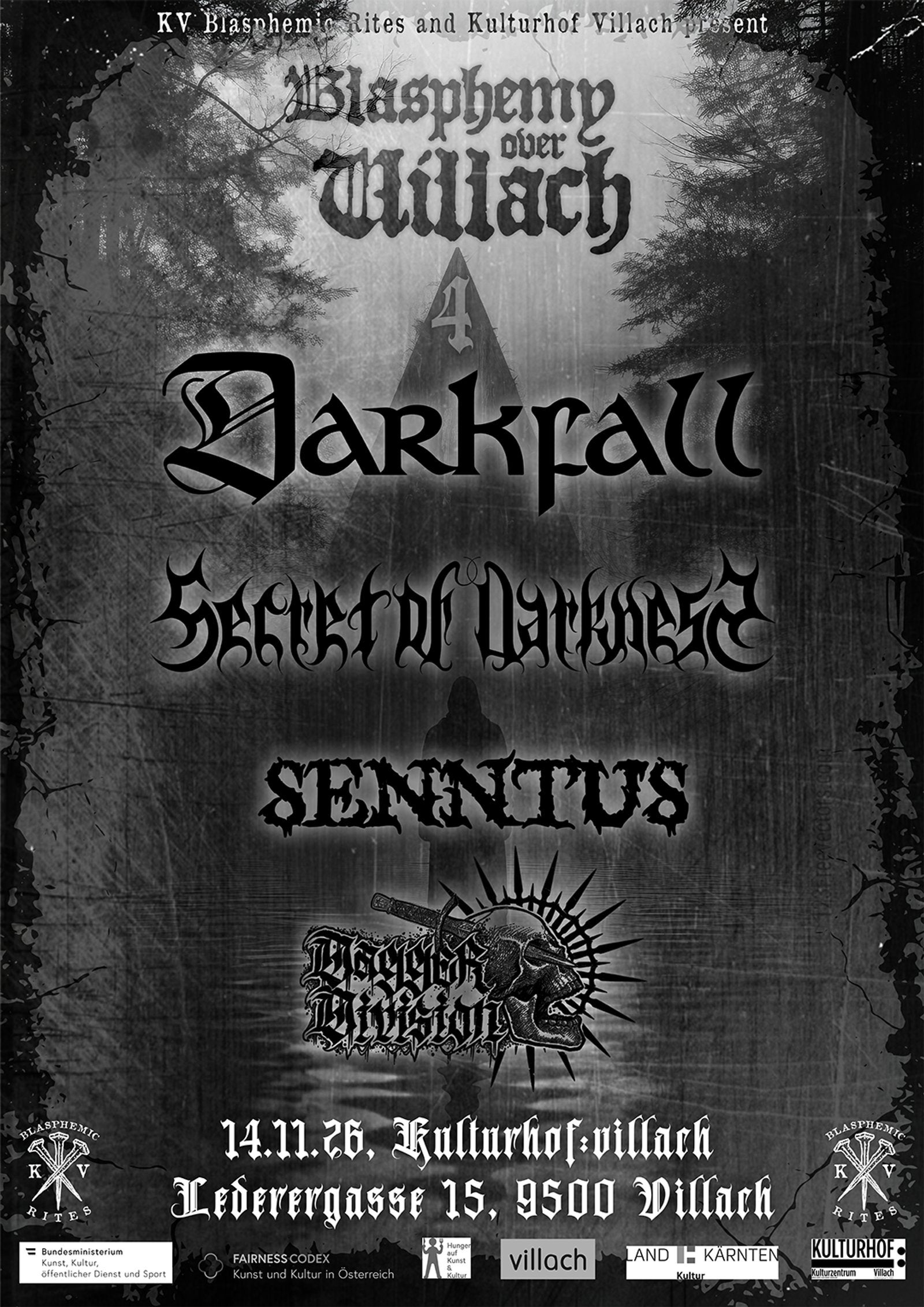 Blasphemy Over Villach – Metal-Event im Kulturhof:keller