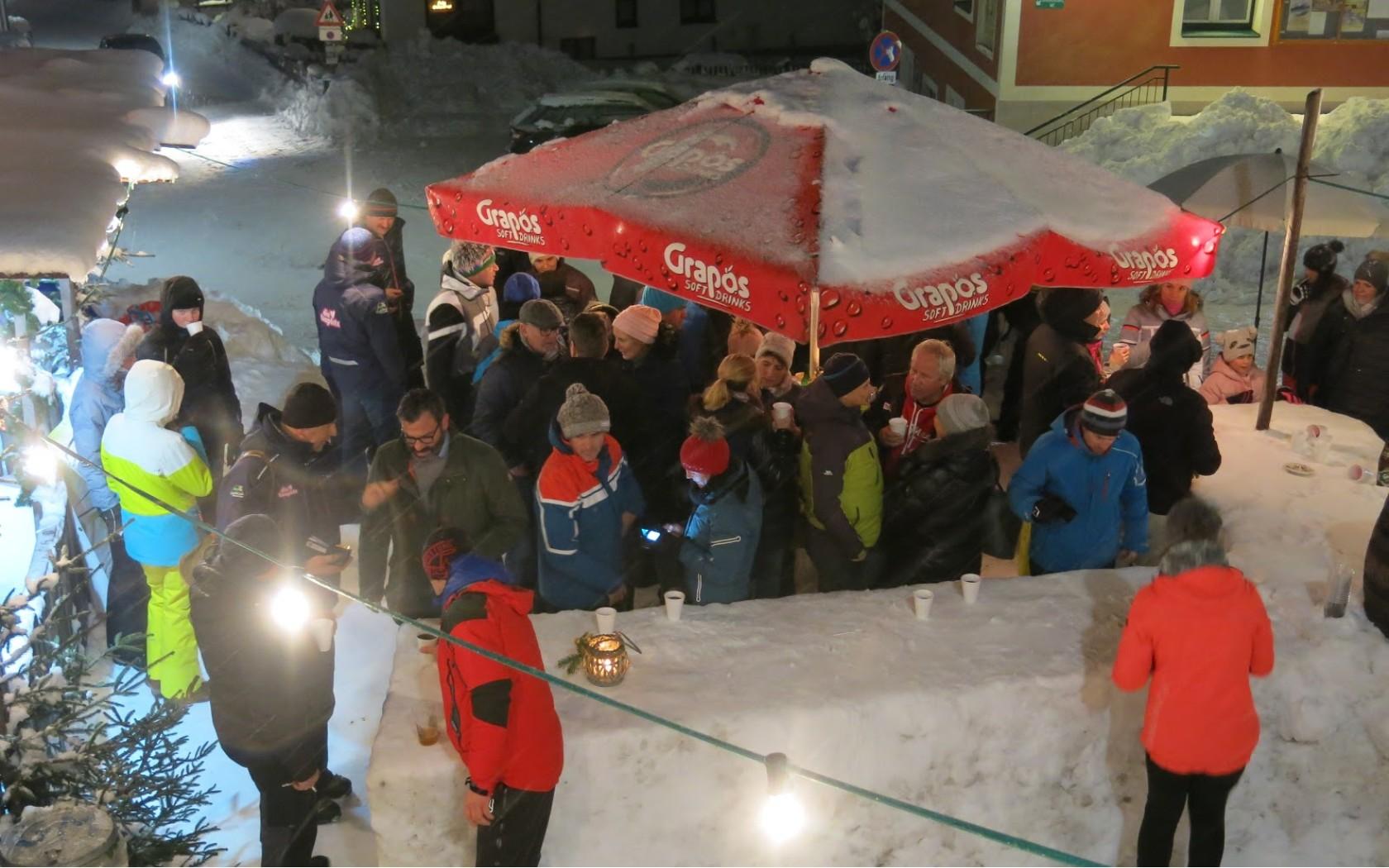 Silvesterbar in Tauplitz – Silvesterfeier am Dorfplatz