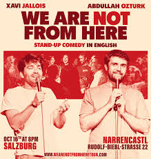 We are NOT From Here: Stand-up Comedy in Salzburg