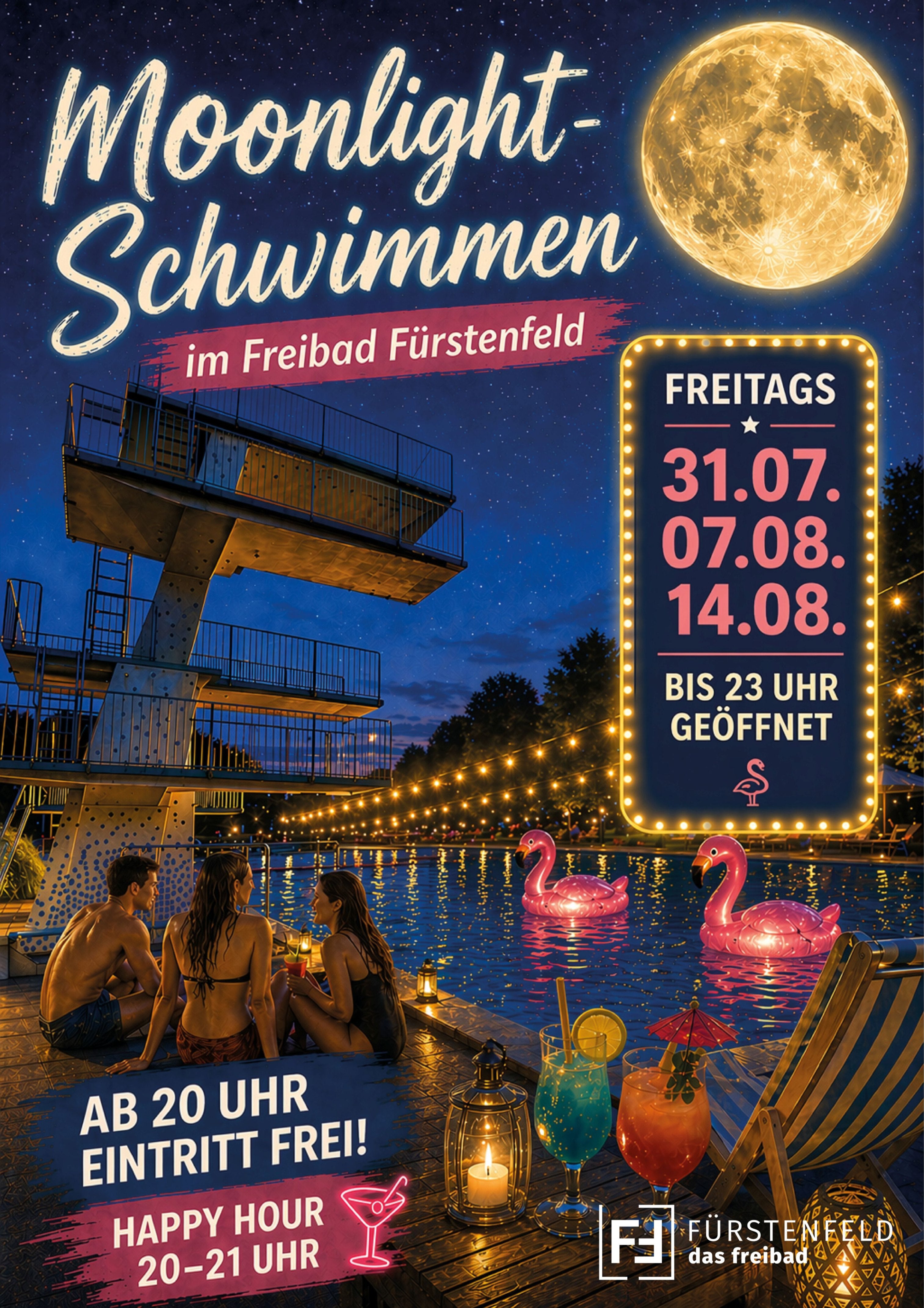 Moonlight Schwimmen