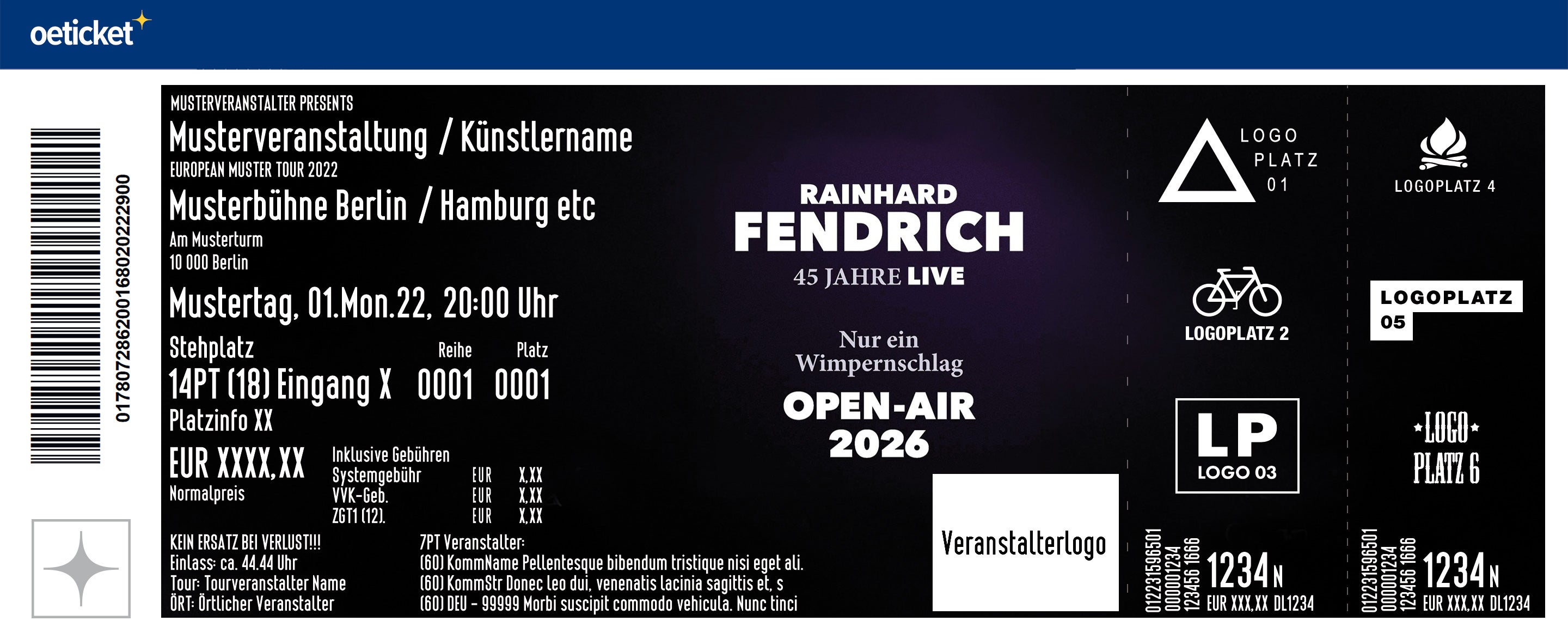 RAINHARD FENDRICH - Nur ein Wimpernschlag - Open Air