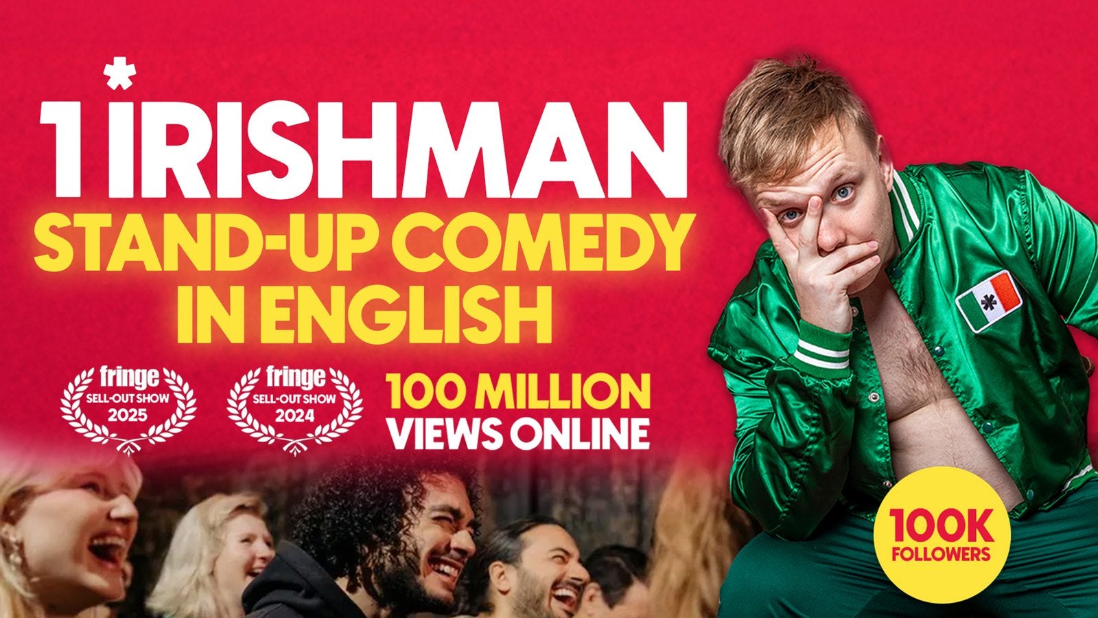 Reece Kidd Live in Vienna | Irish Stand-Up Comedy