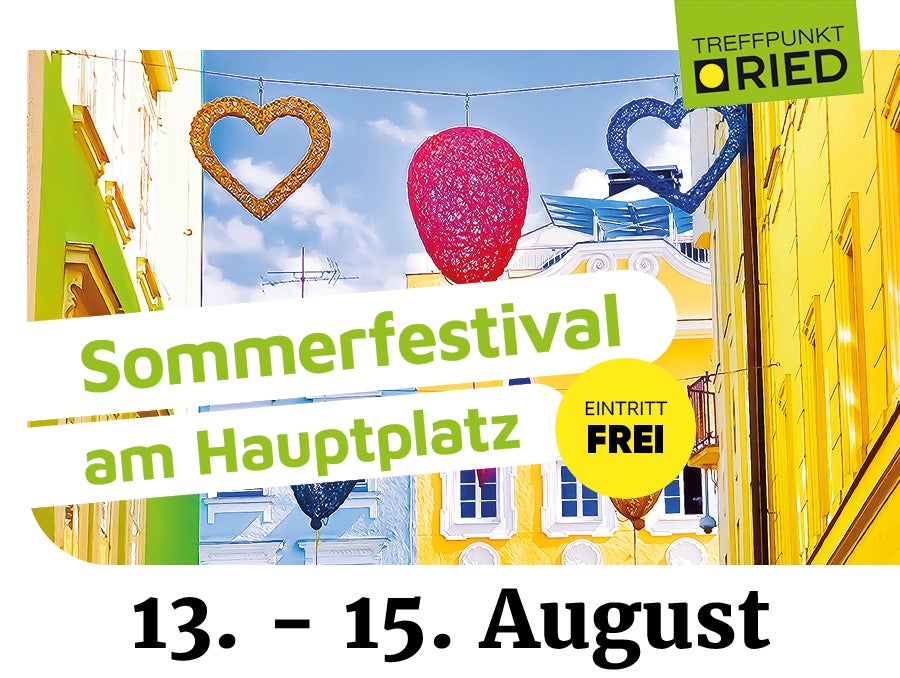 SOMMERFESTIVAL am Hauptplatz