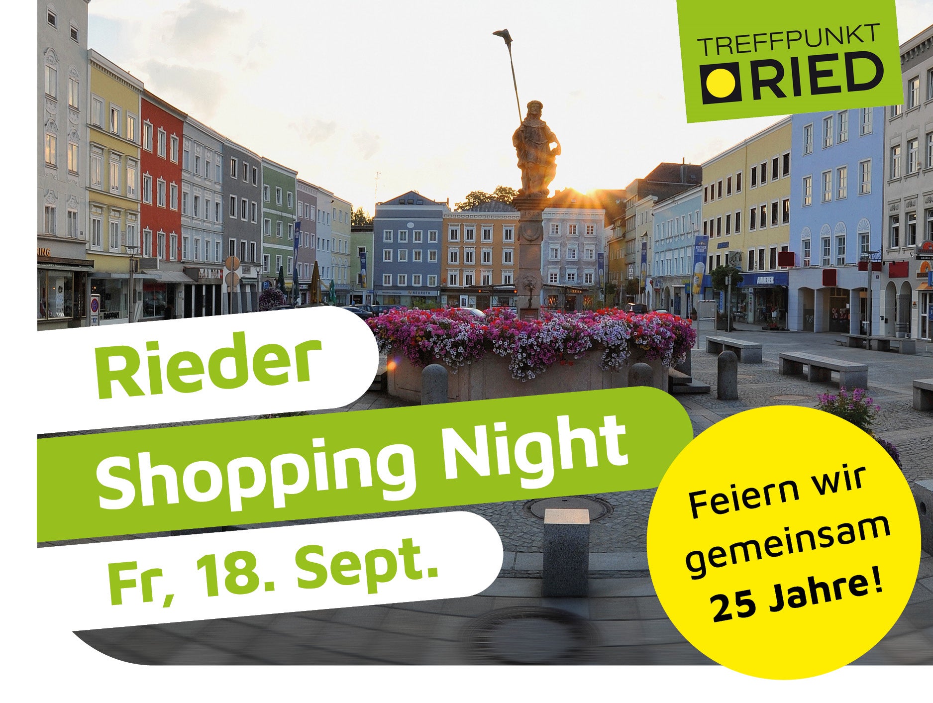 Rieder Shopping Night – Einkaufserlebnis in Ried im Innkreis