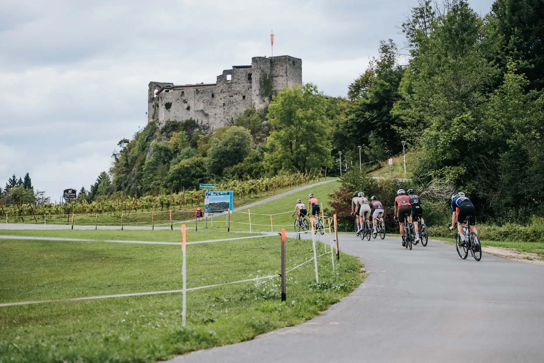 Rennradausfahrt