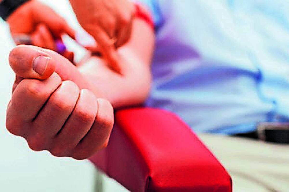 Blutspenden des Roten Kreuzes