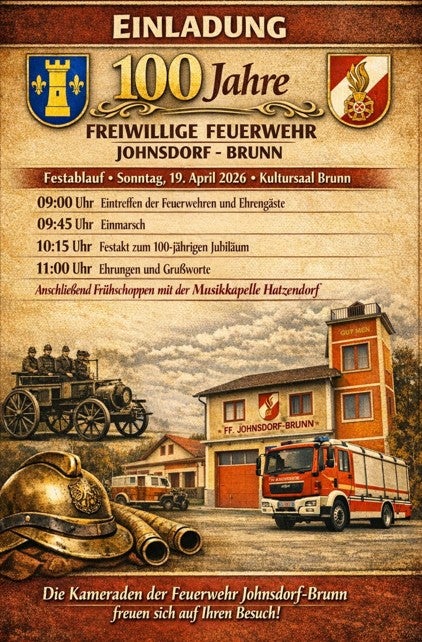 100 Jahre FF Johnsdorf-Brunn