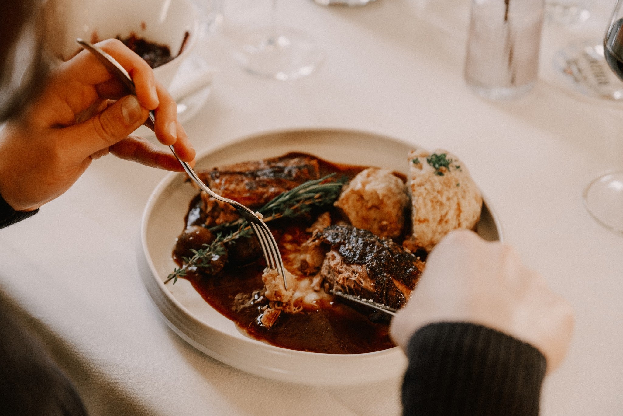Martini-Gansel-Essen im Gasthaus Schachinger
