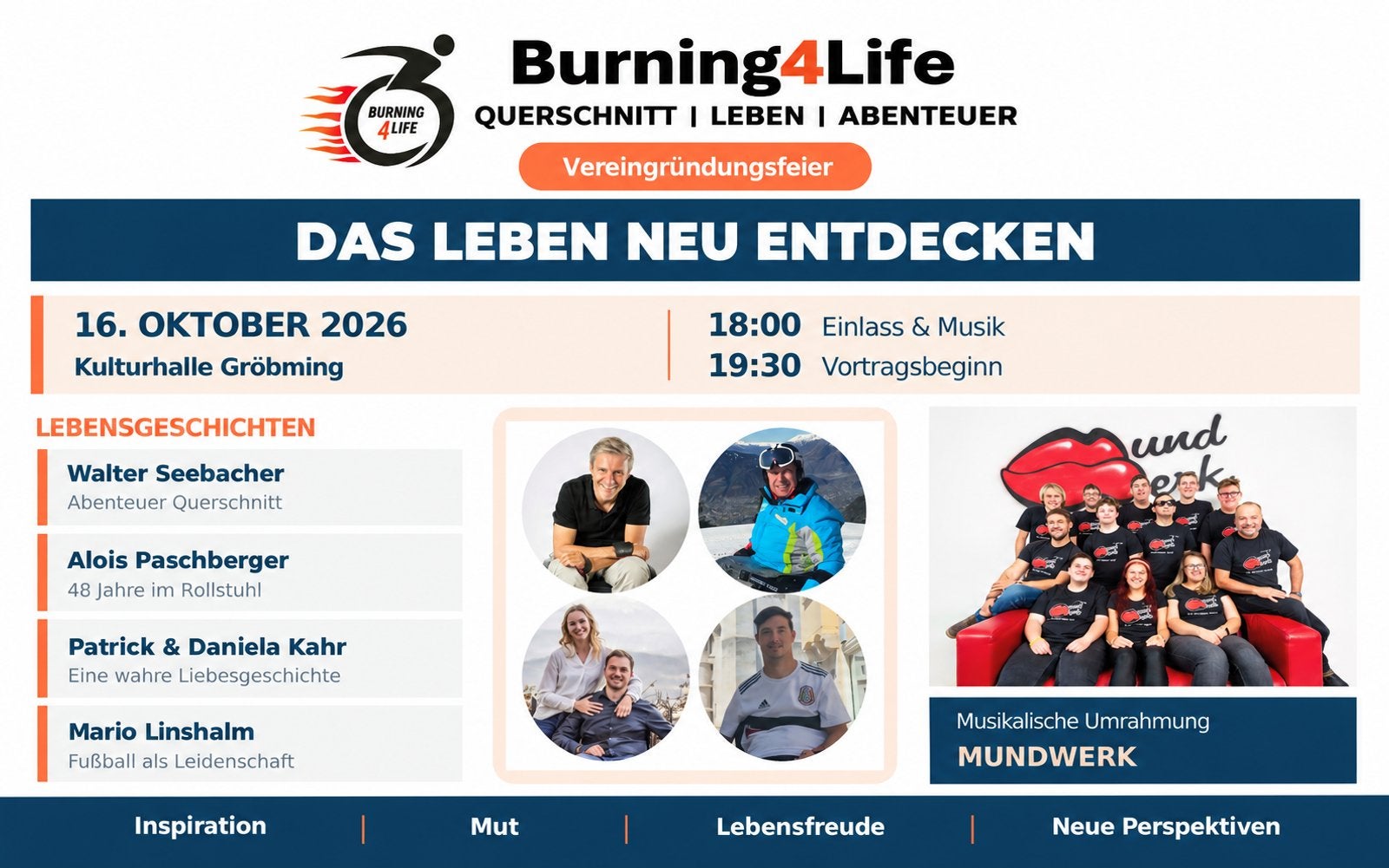 Burning 4 Life – Event in der Kulturhalle Gröbming