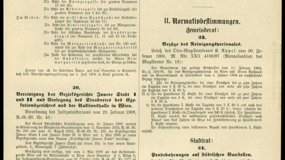 [LNF26] Schleppen und Putzen zum Niedriglohn – Arbeiterinnen im Neuen Rathaus. Welche Materialien aus den Sammlungen der Wienbibliothek dokumentieren die Arbeitsfelder und Arbeitsbedingungen von Arbeiterinnen, die am Rathaus-Neubau mitgewirkt haben?