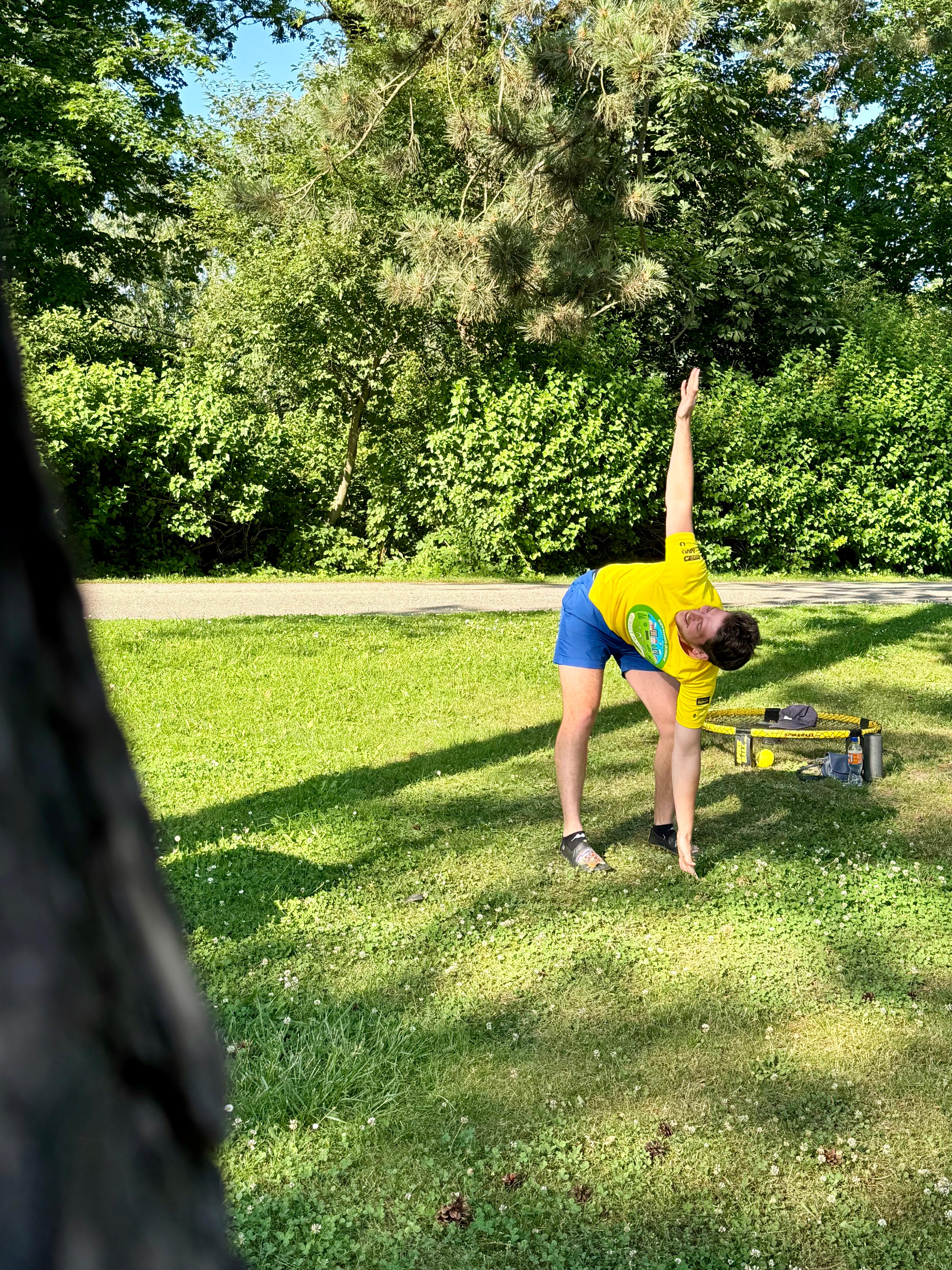 Bewegt im Park