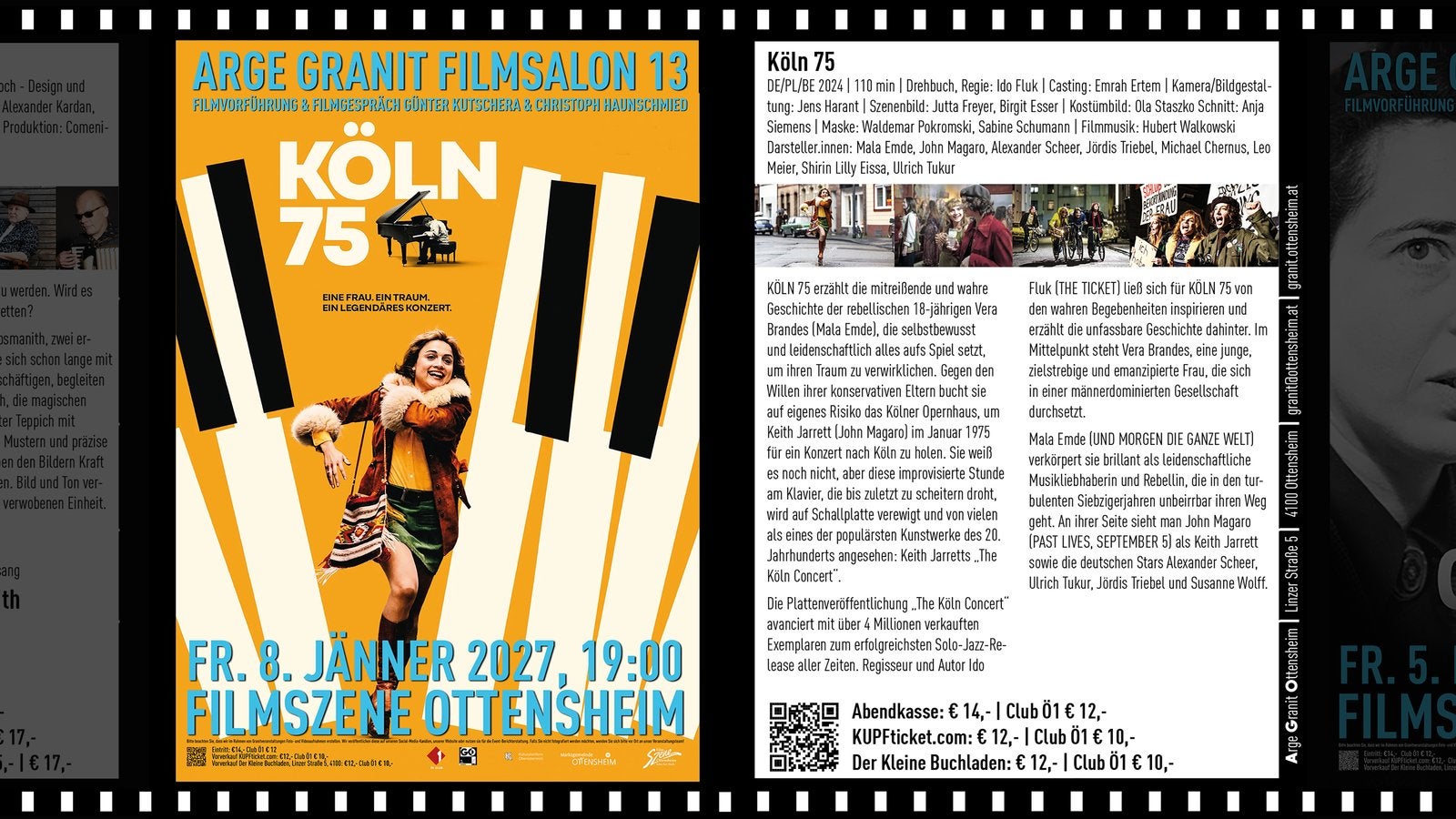 Köln 75 – Filmvorführung & Gespräch in Ottensheim