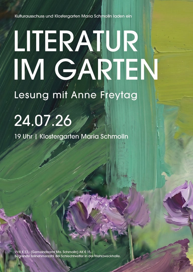 Lesung mit Anne Freytag