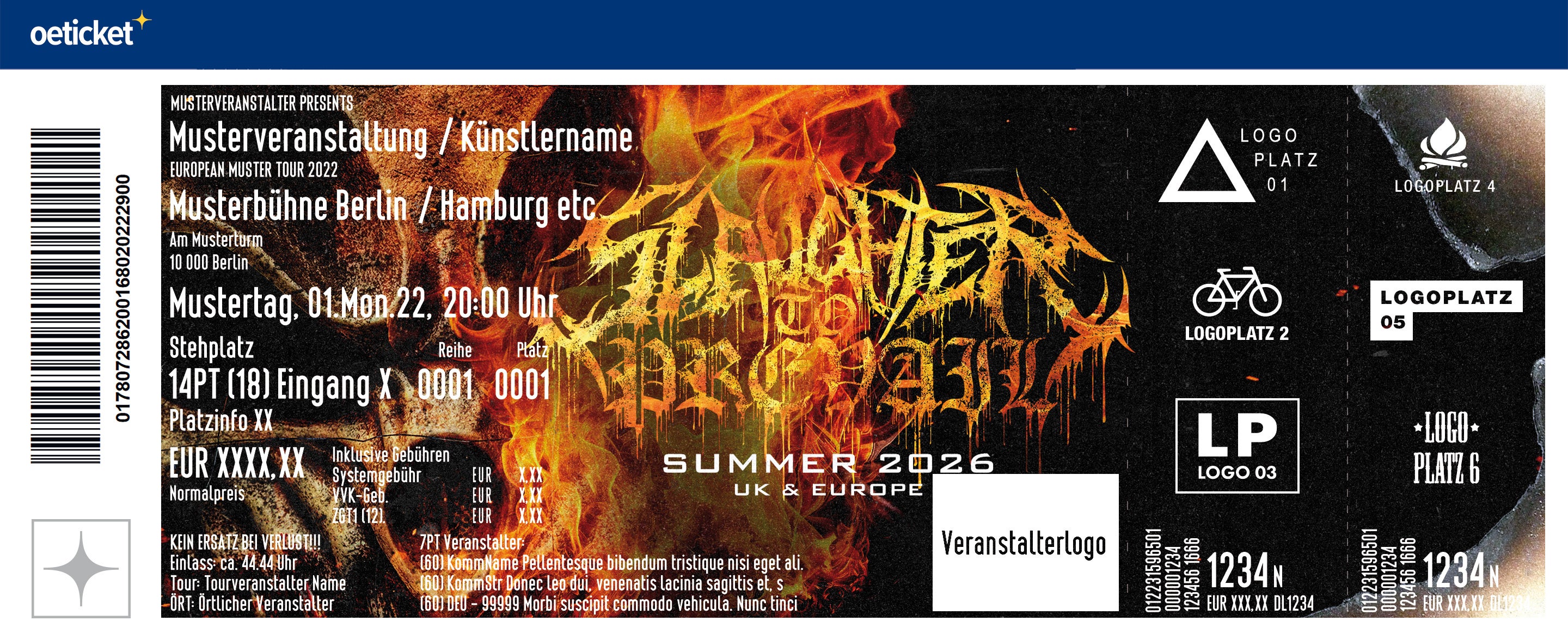 Slaughter To Prevail - Summer Tour 2026
