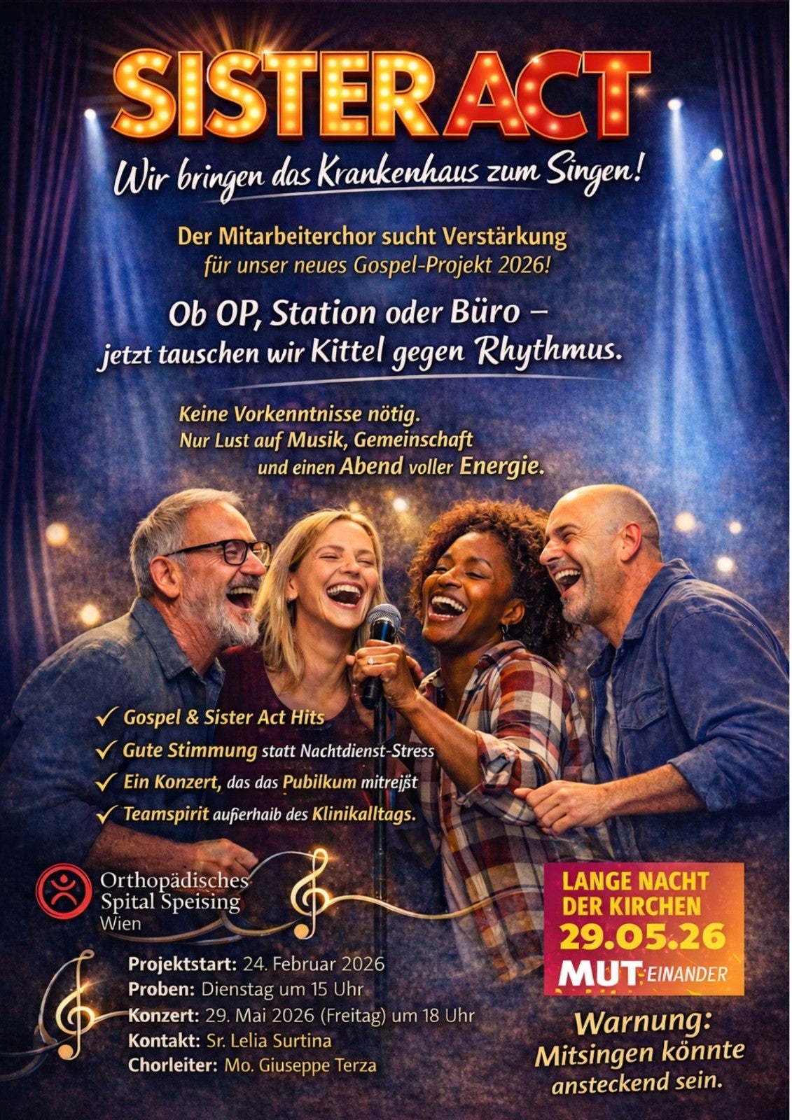 SISTER ACT – Wir bringen das Krankenhaus zum Singen