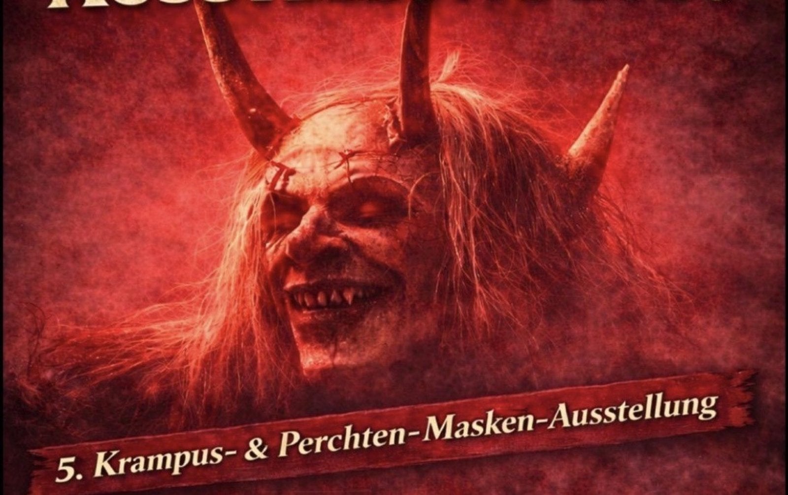 5. Krampus- & Perchten-Masken-Ausstellung 2026 in Salzburg