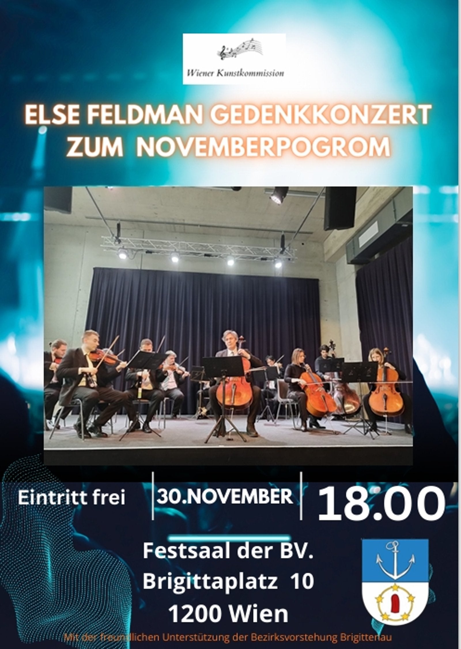 Else Feldman Gedenkkonzert zum Novemberpogrom