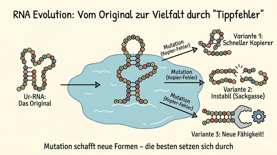 [LNF26] Wie funktioniert Evolution auf molekularer Ebene?