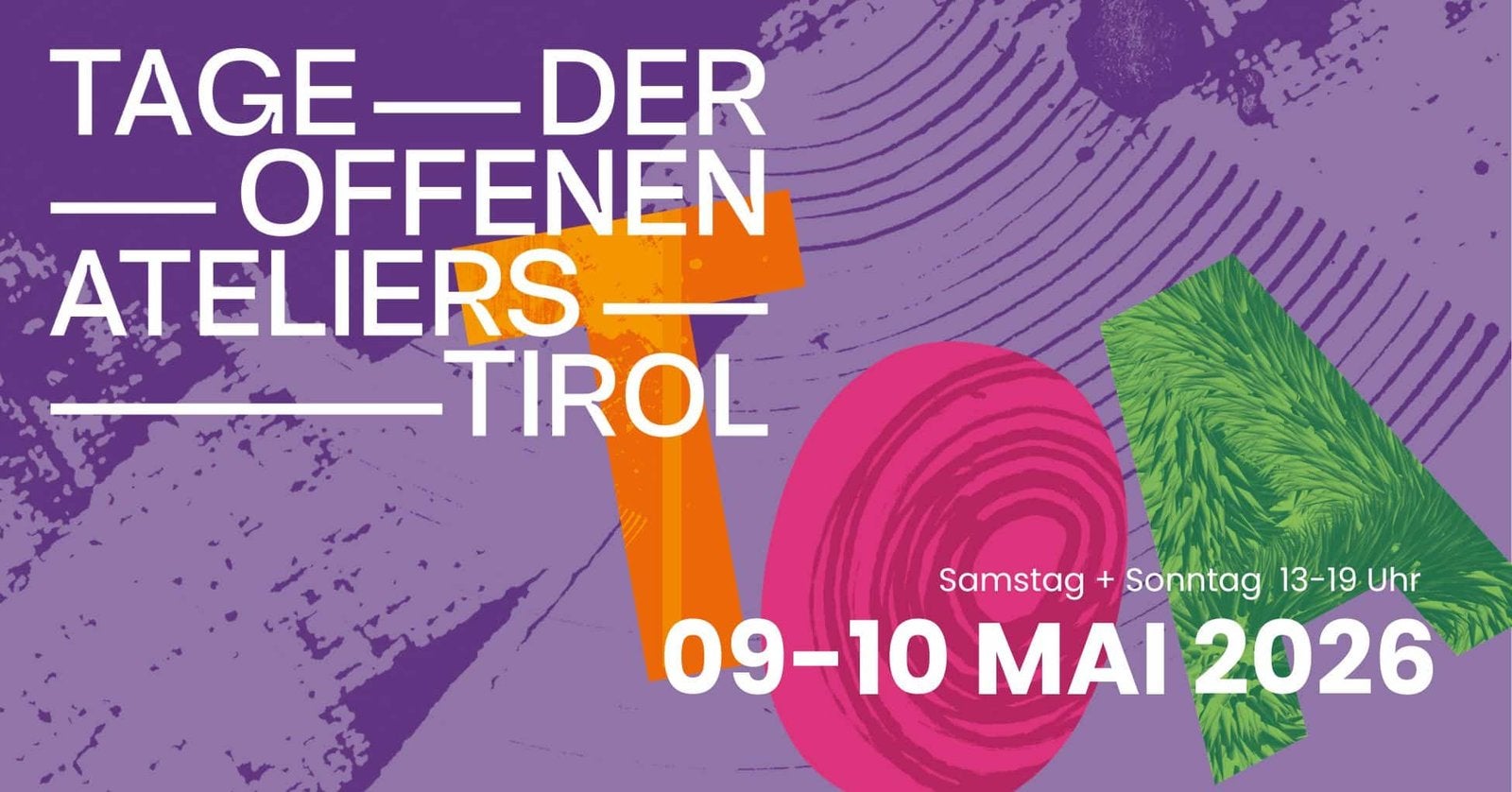 Kunst entdecken - Tiroler Tage der offenen Ateliers 2026