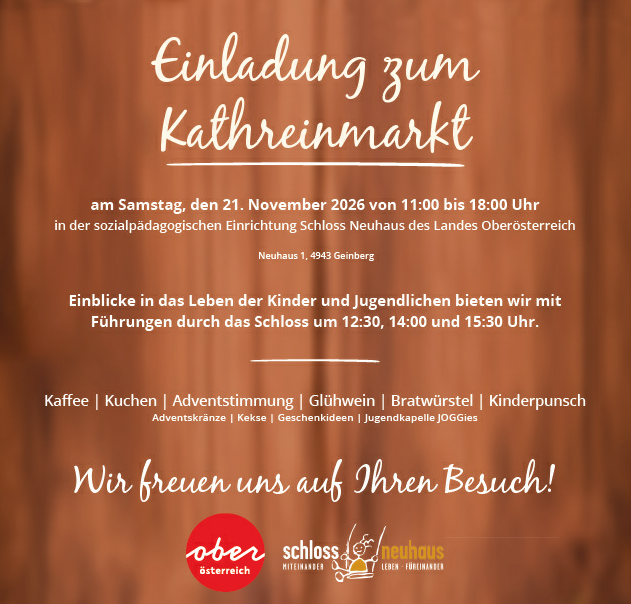 Kathreinmarkt – Kultur & Tradition in Schloss Neuhaus