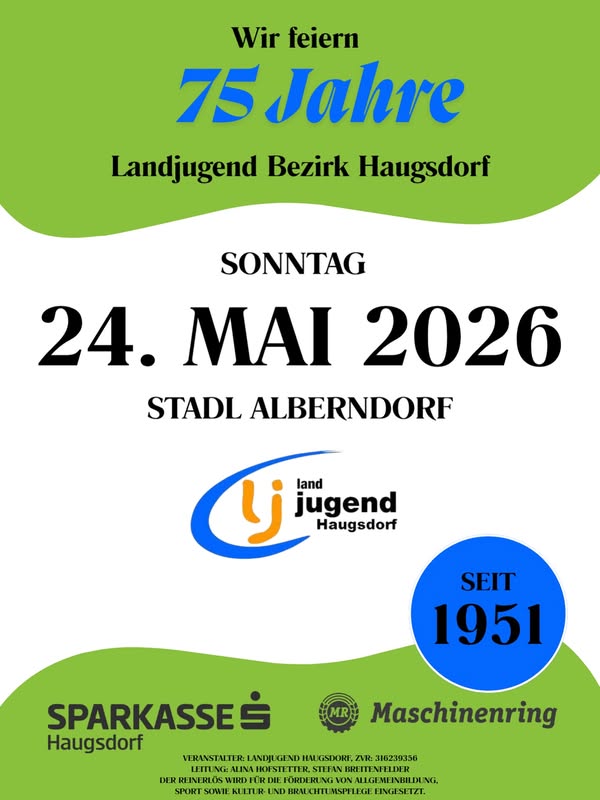 75 Jahre Landjugend Haugsdorf