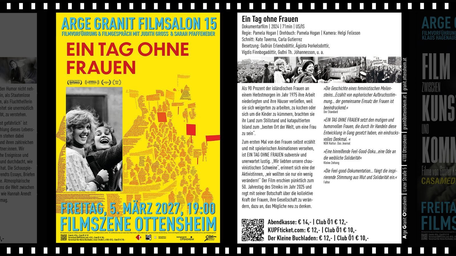 Ein Tag ohne Frauen – Filmvorführung in Otttsenheim