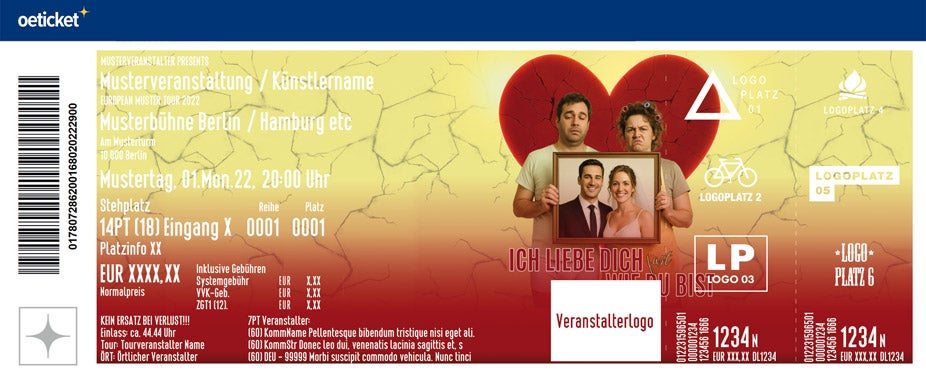 Comedy Musical Dinner - Ich Liebe Dich (Fast) Wie Du Bist