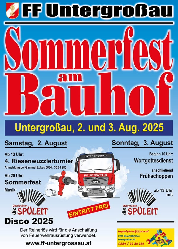 Sommerfest am Bauhof