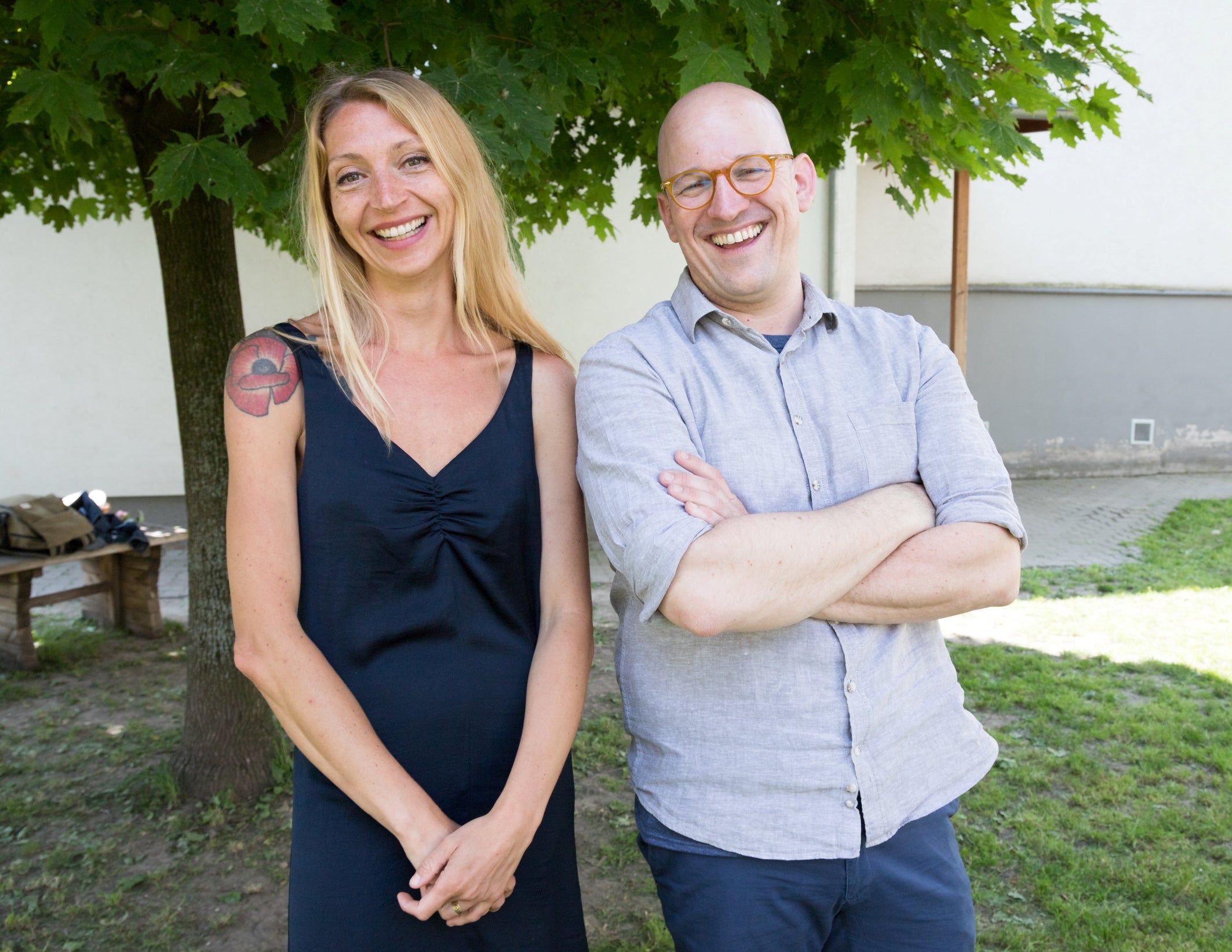 Aperitif im Kirchengarten