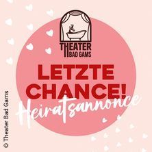 Letzte Chance Heiratsannonce