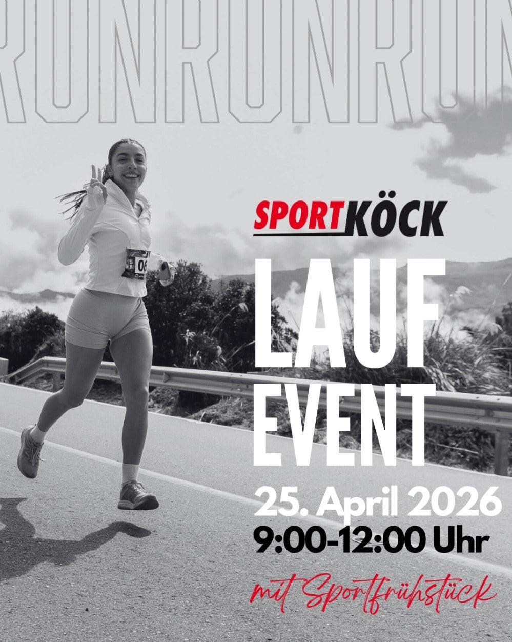 Laufevent mit Sportfrühstück