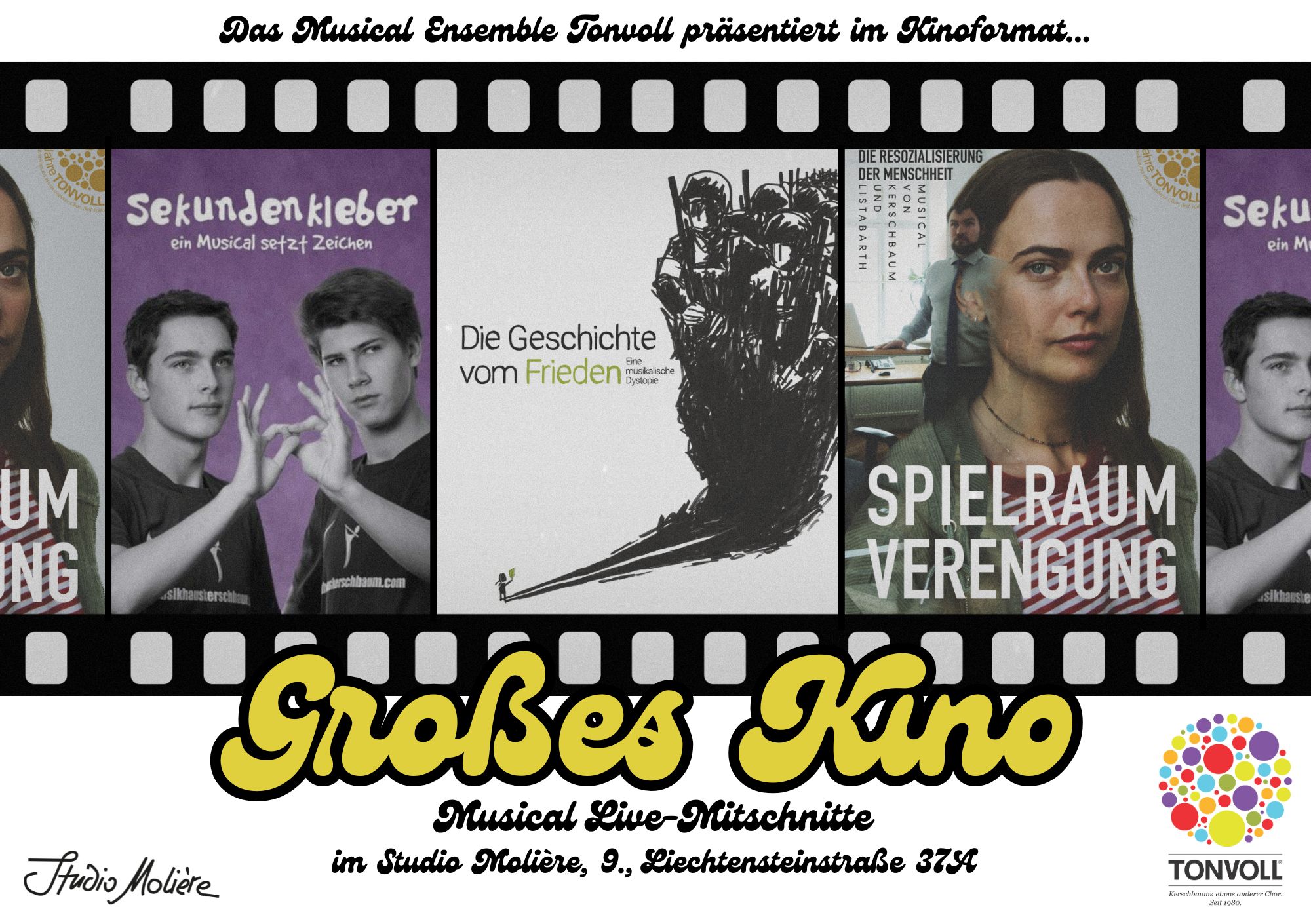 Großes Kino – Musical im Studio Molière