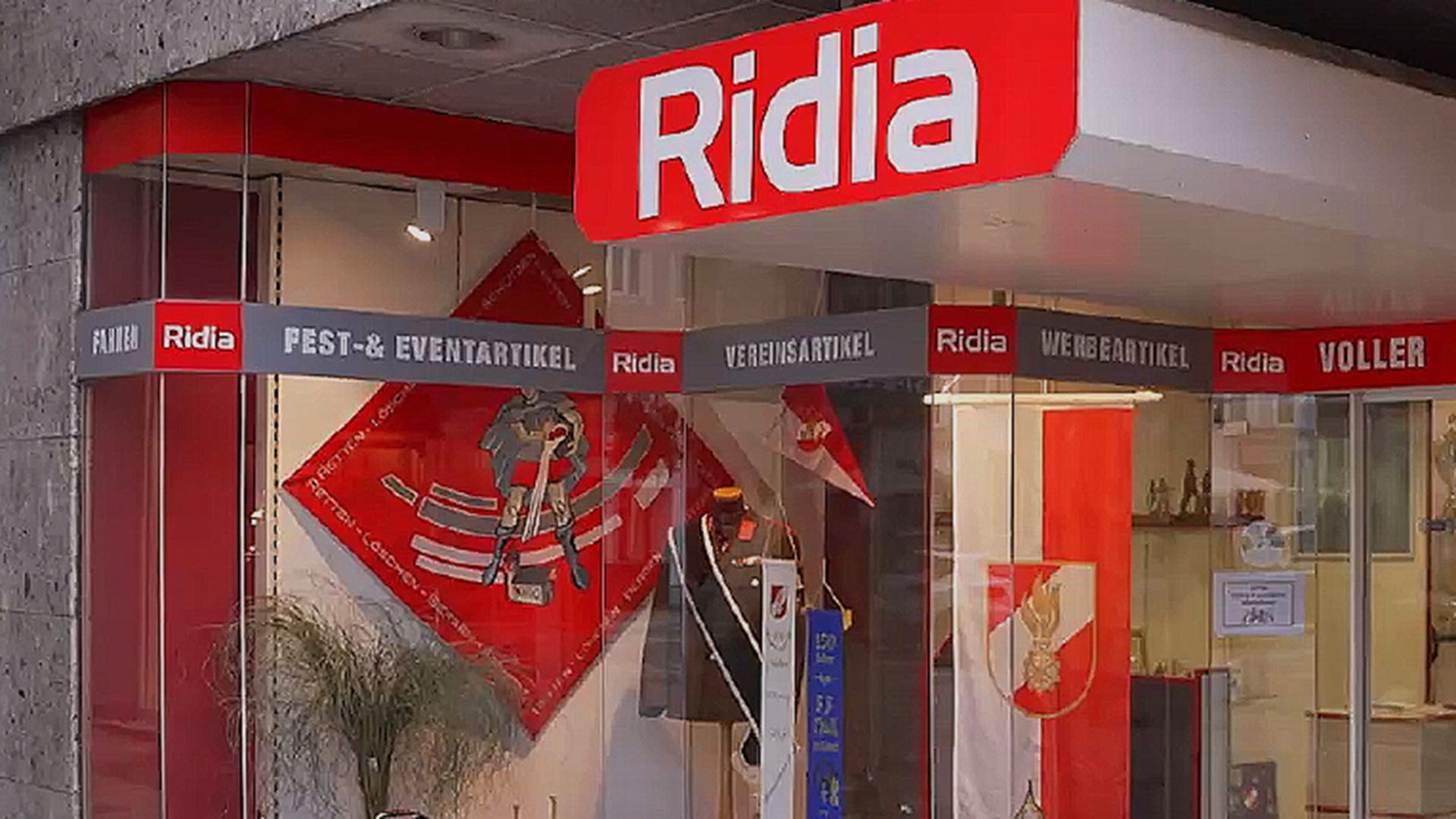 Einladung zur Hausmesse, den Fahnentagen 2026 bei Ridia!