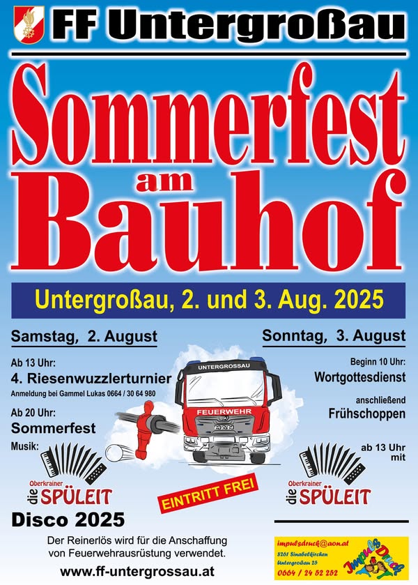 Sommerfest am Bauhof