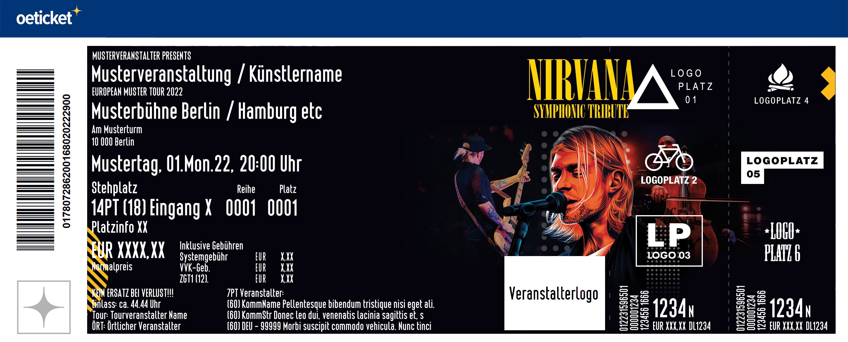 Nirvana Symphonic Tribute in der Szene Wien