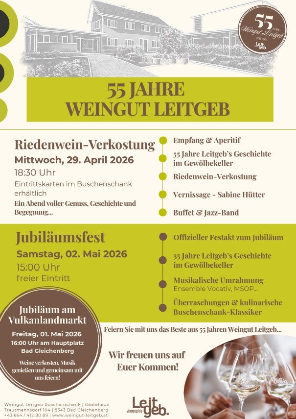 55 Jahre Weingut Leitgeb