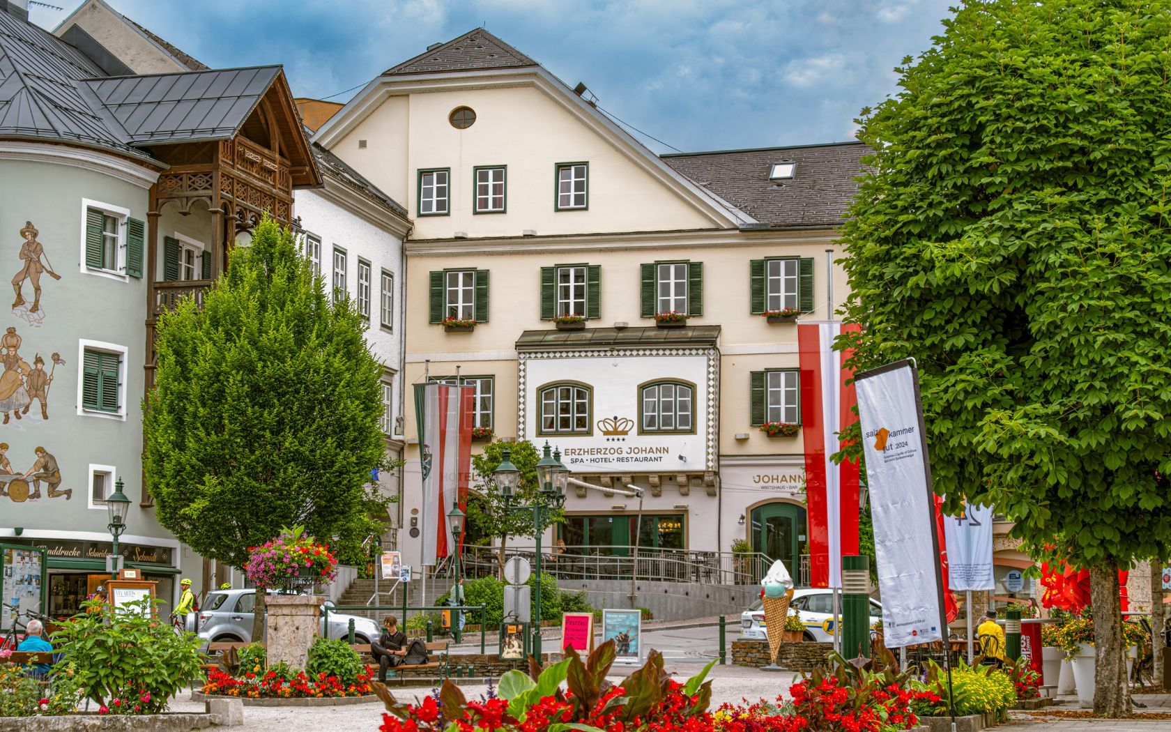 Frühstück im SPA Hotel Erzherzog Johann, Bad Aussee