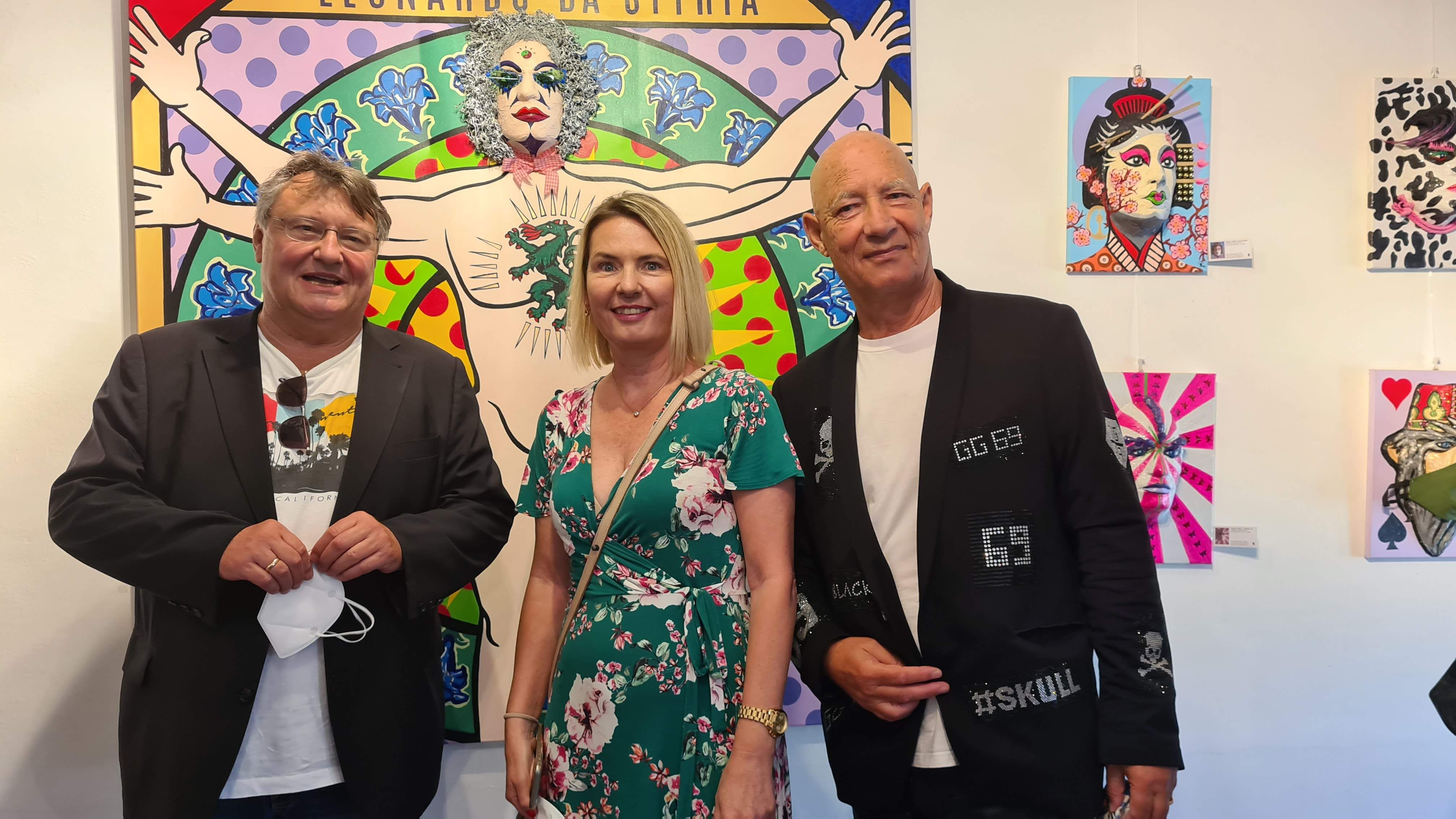 Pop Art-Kunst der Massenkultur
