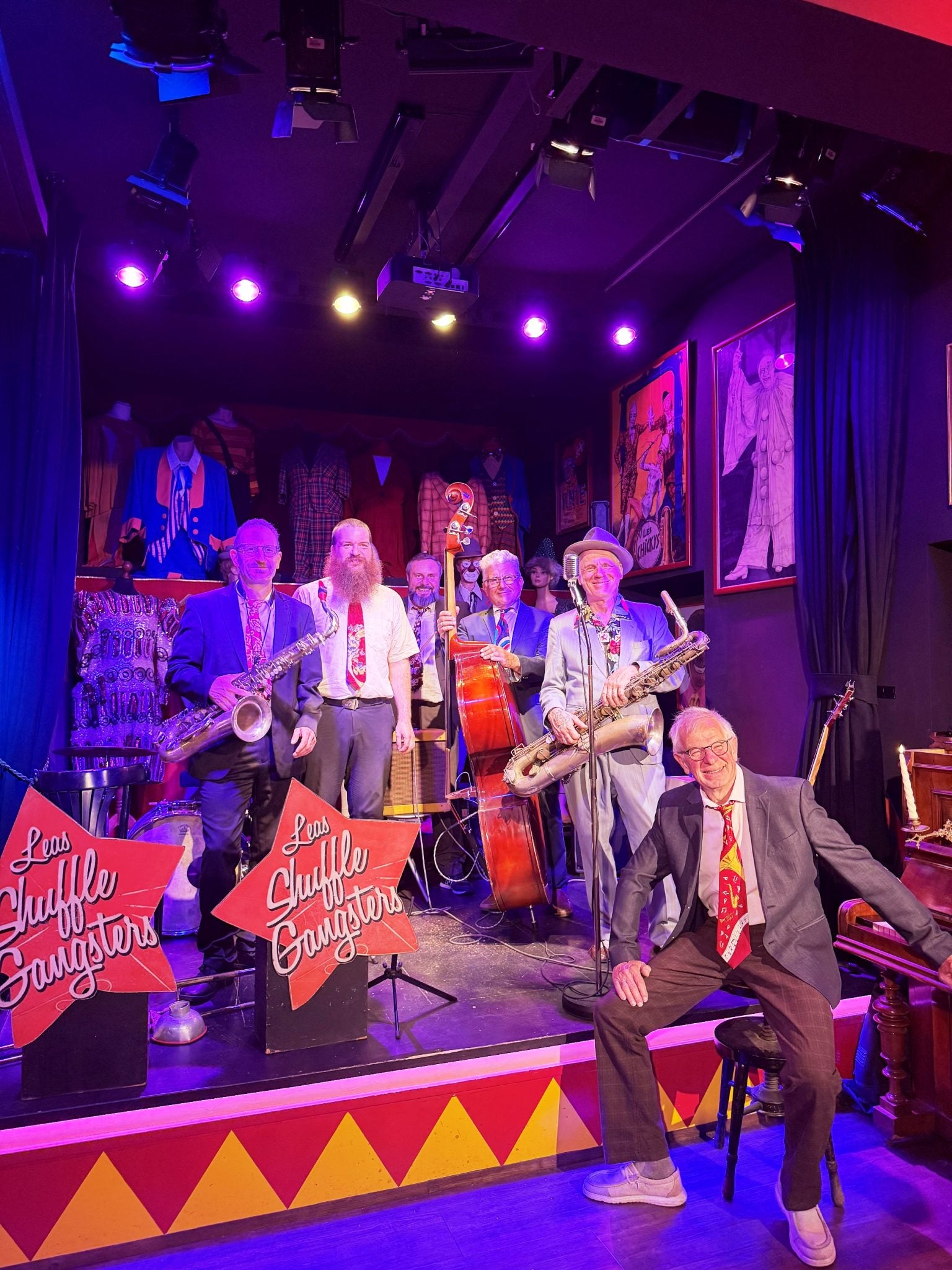 Leas Shuffle Gangsters Konzert im Circus- & Clownmuseum Wien