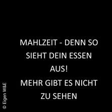 Dinner in the dark mit Überraschungsmenü