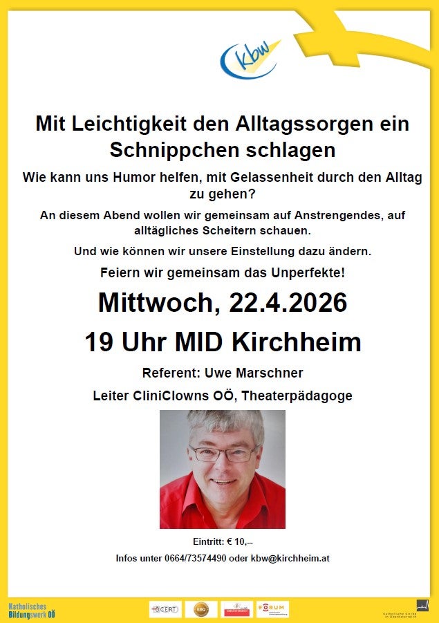 Vortrag: Mit Leichtigkeit den Alltagssorgen ein Schnippchen schlagen