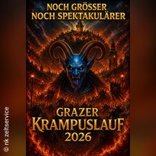 Grazer Krampuslauf 2026 – Tradition am Karmeliterplatz