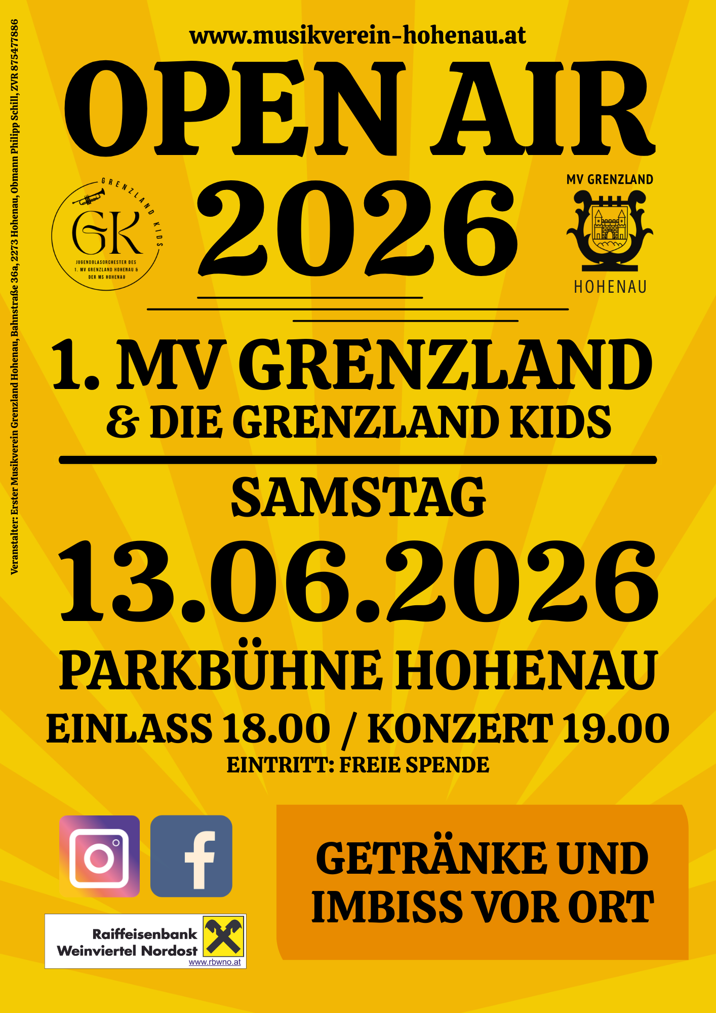 50 Jahre 1. MV Grenzland Hohenau Jubiläumsfest