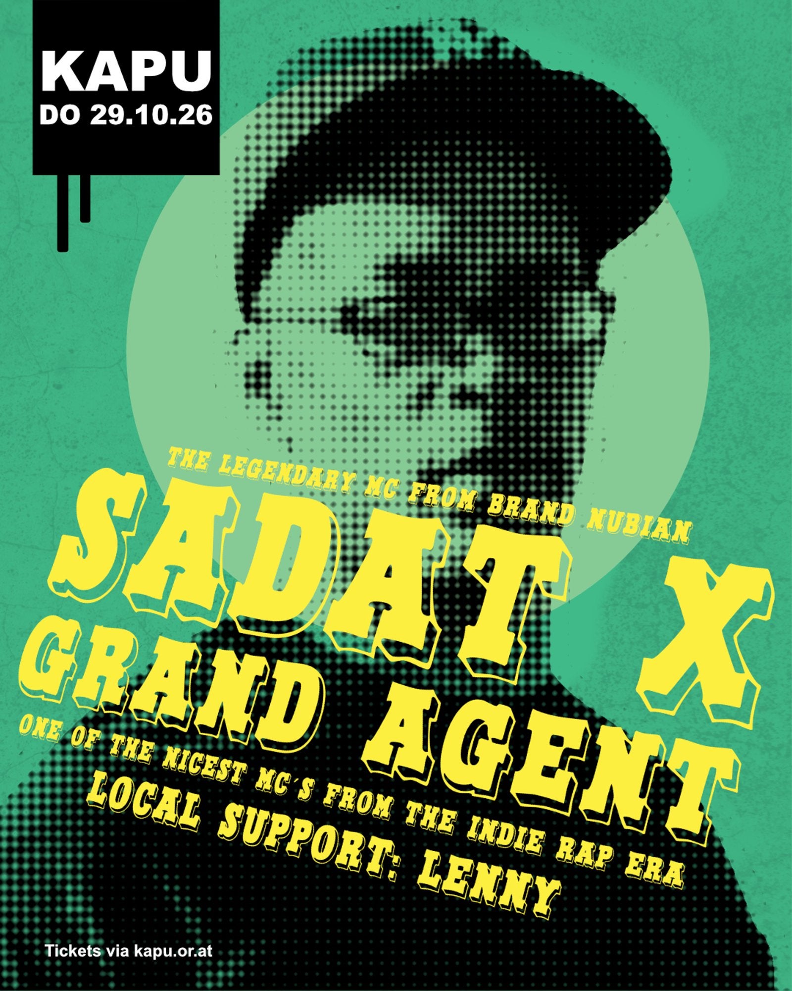 SADAT X, Grand Agent & Lenny in Linz