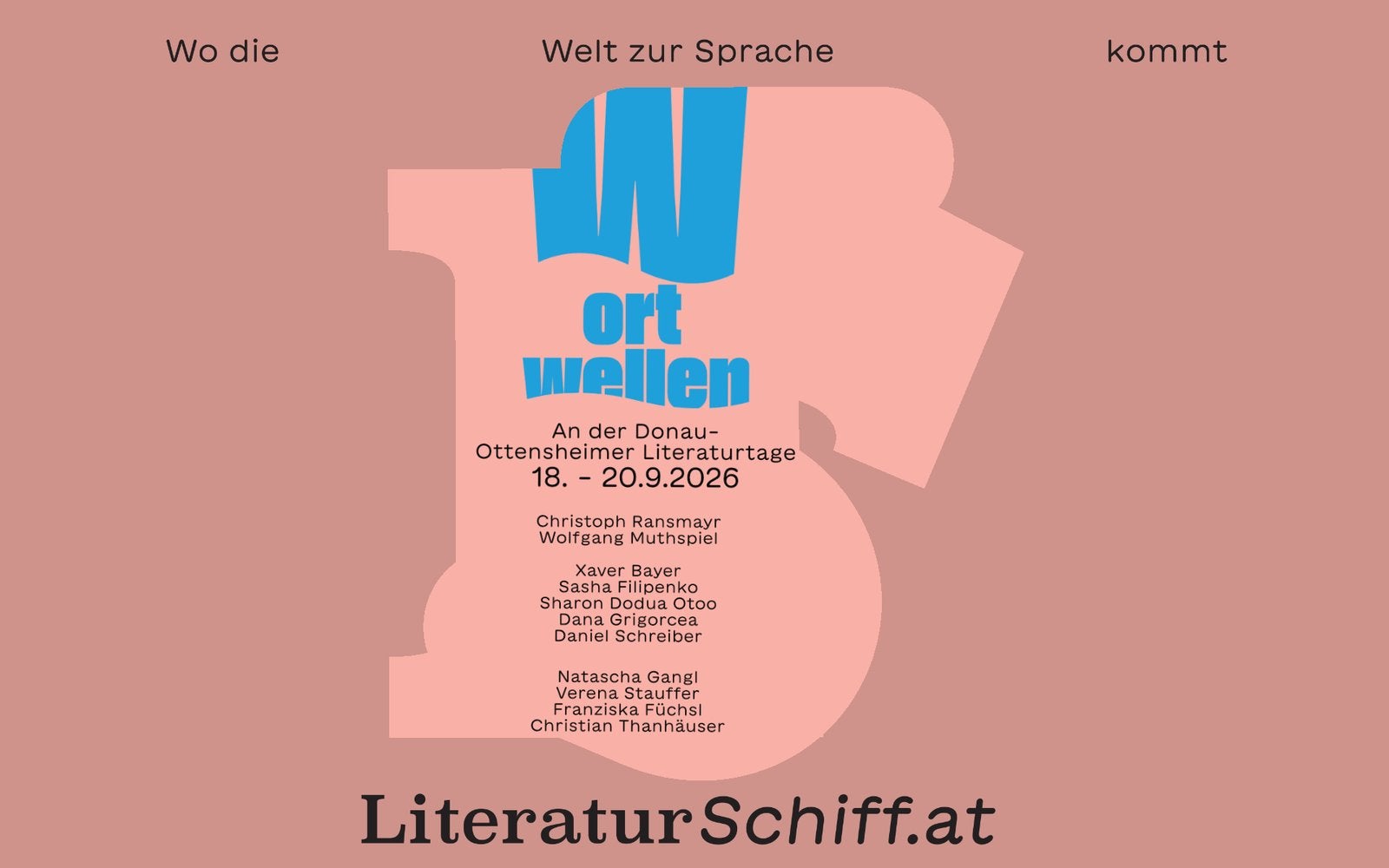 Wortwellen an der Donau - Ottensheimer Literaturtage