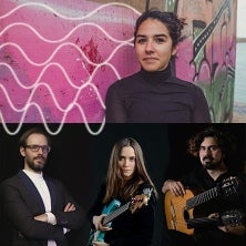 wellenklaenge 2026 - Abendkonzert & Podiumsgespräch - David Helbock, Julia Hofer, Mahan Mirarab